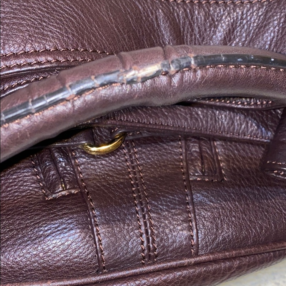 Steve Madden large soft leather satchel bag. - Picture 11 of 12